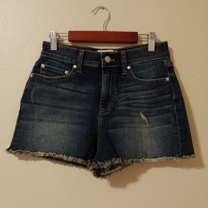 Victoria's secret pink jeans denim short dark wash